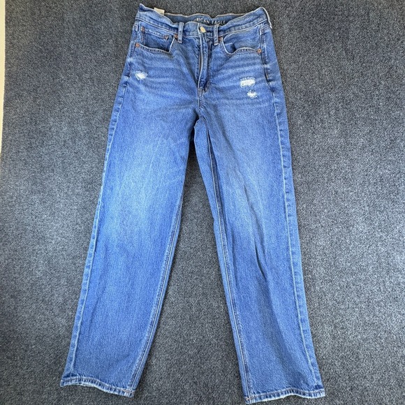 American Eagle Outfitters Denim - American Eagle Outfitters Strigid Jeans Women 29x29 Blue Denim Cotton Distressed